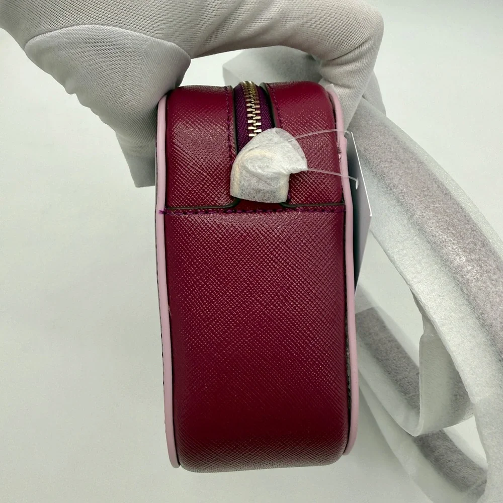 Kate Spade Oh Snap Mini Camera Bag Dark Raspberry